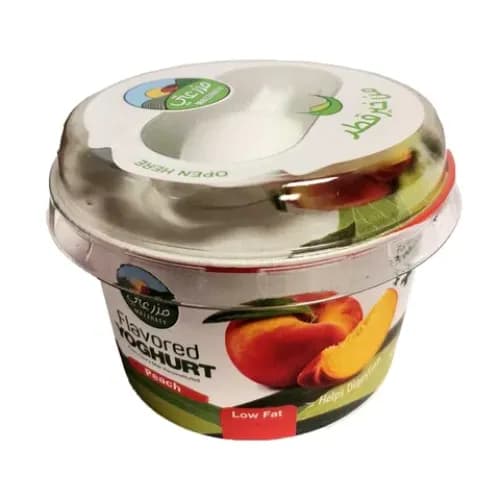 Mazzraty Probiotic Peach Flavor Yogurt 170G