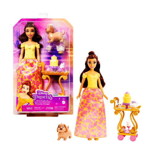Disney Princess Belle’S Tea Time Cart Playset