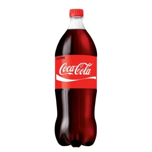 Coca Cola Soft Drink Bottle 1.25L