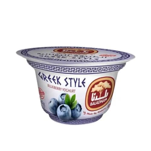 Baladna Greek Style Blueberry Yogurt 150Gr