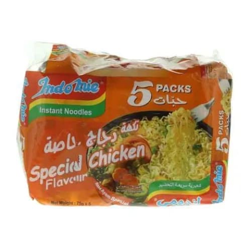 Indomie Instant Noodles Special Chicken Flavor 75G X5