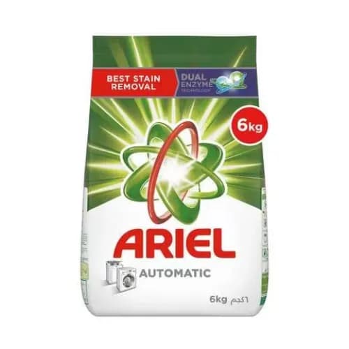 Ariel Automatic Washing Powder Laundry Detergent Original 6Kg