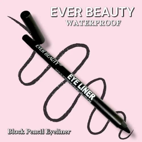 Ever Beauty - Waterproof Black Pencil Eyeliner