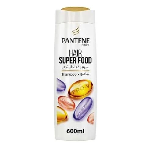 Pantene Pro-V Hair Super Food Shampoo 600ml