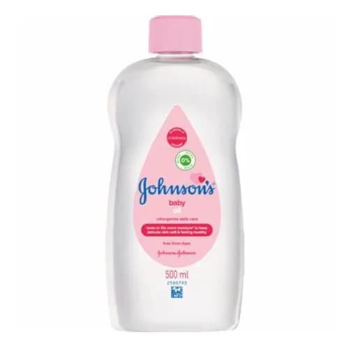 J&J Baby Oil 500Ml