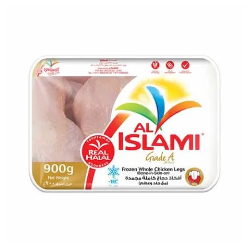 Al Islami Frozen Whole Chicken Legs 900Gr