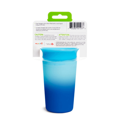 Munchkin - Miracle 360 Color Changing Cup 9Oz (Blue)