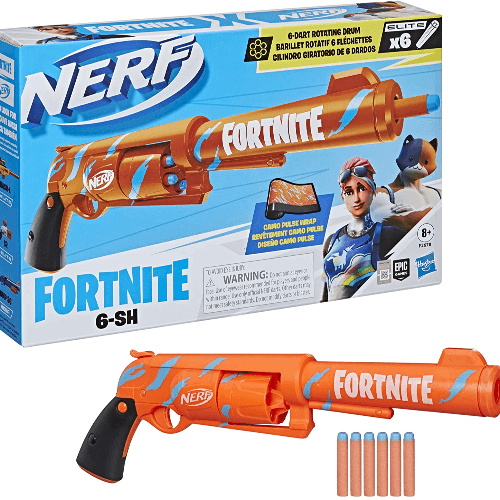 Nerf Fortnite 6-Sh Blaster Gun
