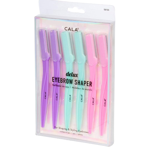 Cala Deluxe Eyebrow Shaper 6Pcs