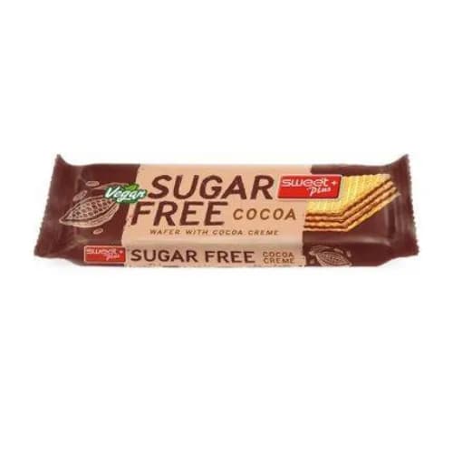 Sweet Plus Cocoa Wafer Rolls 120G