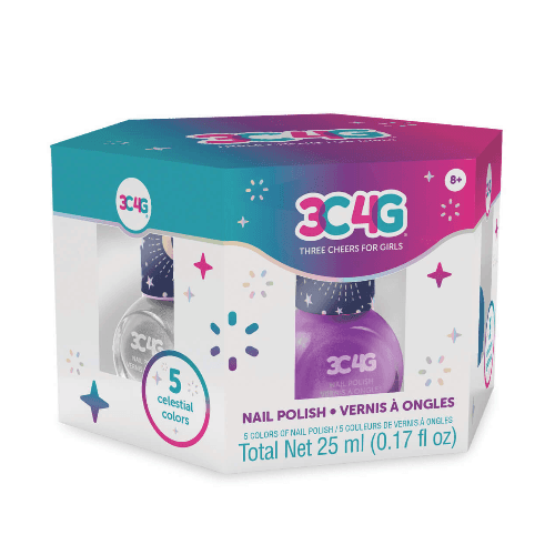 3C4G Celestial Nail Polish Set (5 Pack)
