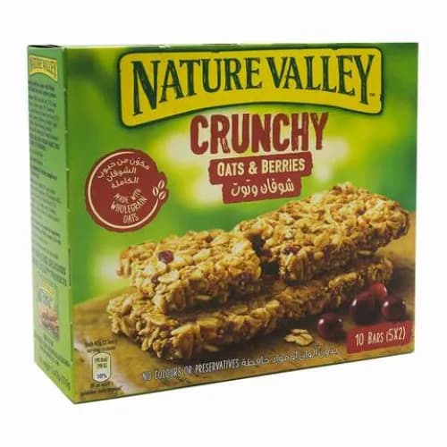 Nature Valley Crunchy And More Oats And Berries Granola Bars 210g