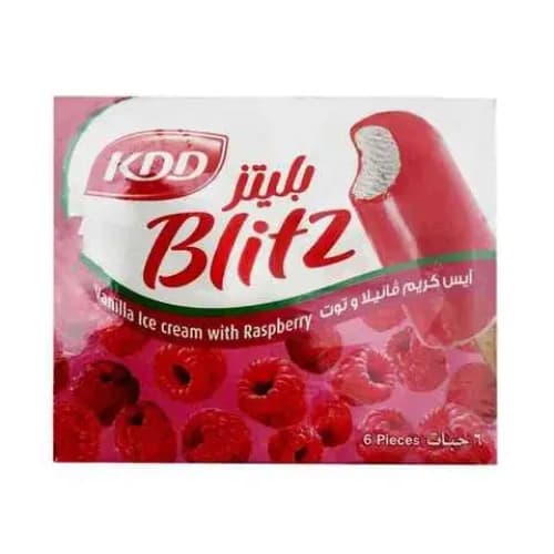 Kdd Blitz Vanilla Ice Cream With Raspberry 62.5Ml×6