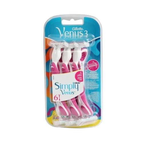 Gillette Venus 3 Disposable Razors 6pcs