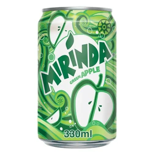 Mirinda Green Apple Flavour Drink, 330ml