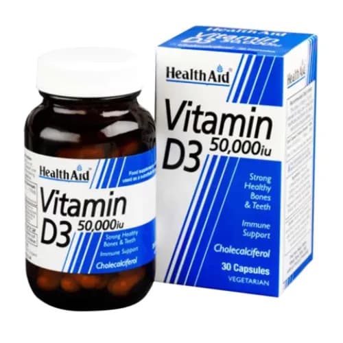 Health Aid Vitamin D3 50000 30S