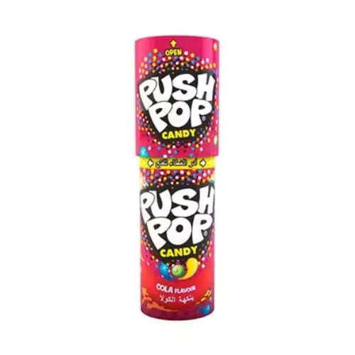 Bazooka Push Pop Cola Candy 15g