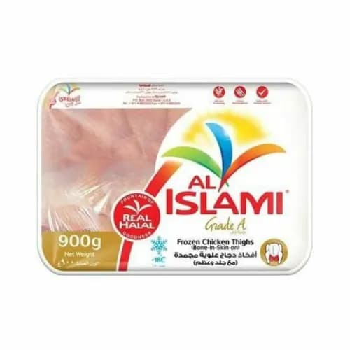 Al Islami Chicken Thighs Bone Skin 900G