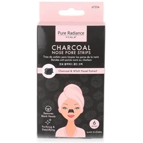 Cala Pure Radiance Charcoal Nose Strips 6'S - 67206