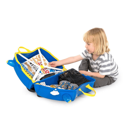 Trunki Ride-On Luggage - Percy The Police Car