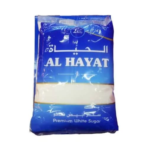 Al Hayat Premium White Sugar 2Kg