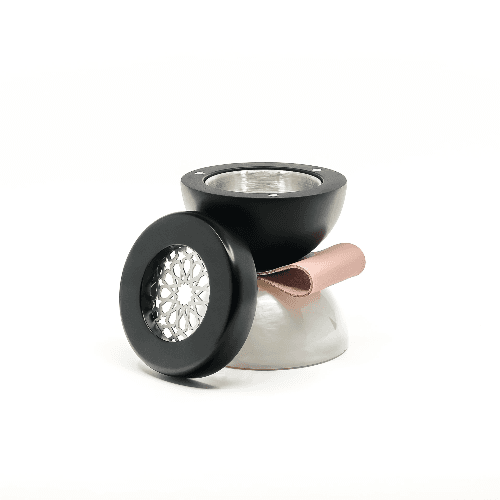 EVAN V2 BURNER  Black/Pearl White with pink strap