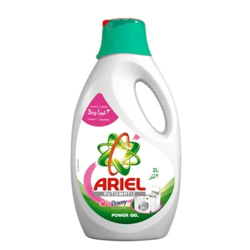 Ariel Automatic Power Gel Laundry Detergent Touch Of Freshness Downy 2L