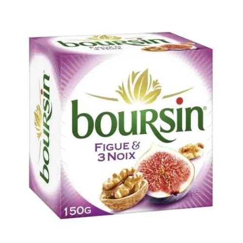 Boursin Soft Cheese, Fig And Nuts (Figue & 3 Noix), 150G