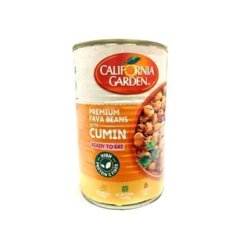 California Garden Fava Beans With Cummin 450G