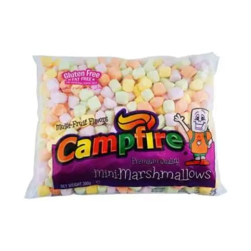 Campfire Marshmallows Multi- Fruit Flavors 300Gr