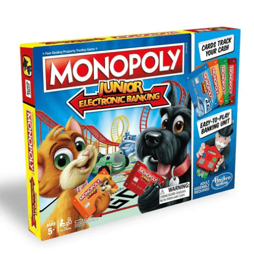 Monopoly Junior Electronic Banking Game Set