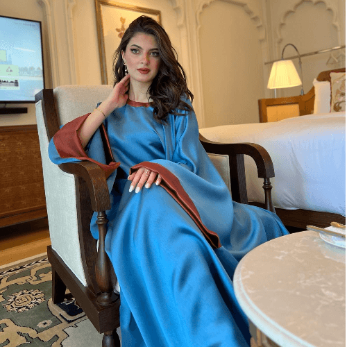 618 Jalabia - Open Back - Blue/Brown