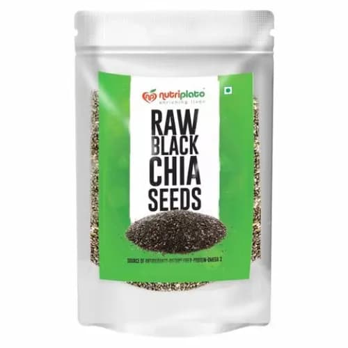 Naura Bio Chia Seeds Black 500G