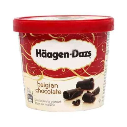 Haagen Dazs Ice Cream Belgian Chocolate 100Ml