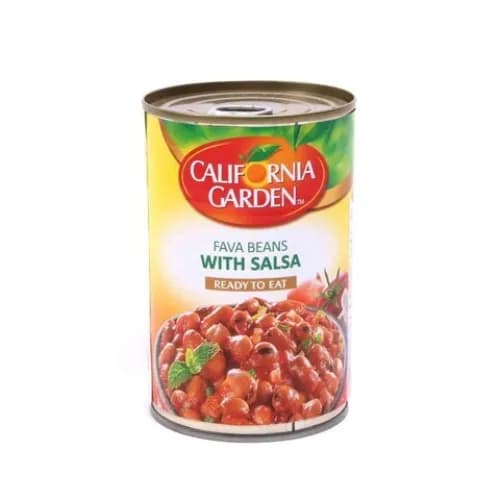 California Garden Fava Beans With Salsa 450G