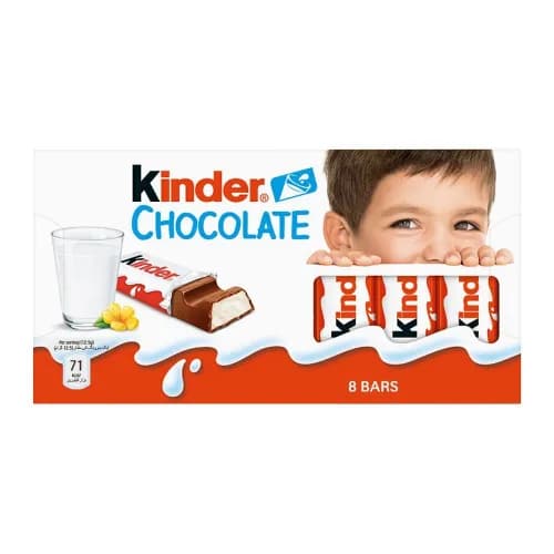 Kinder Chocolate 8 Fingers 100 g