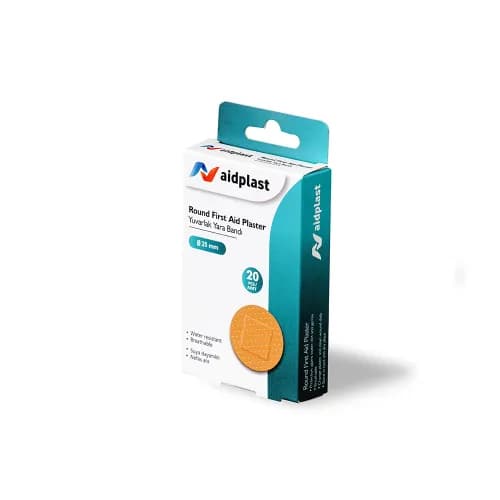 Aidplast Round First Aid Plaster 25Mm - V860