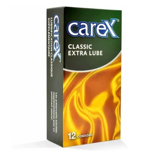 Carex Condom Classic Extra Lube 12'S (Ad02)