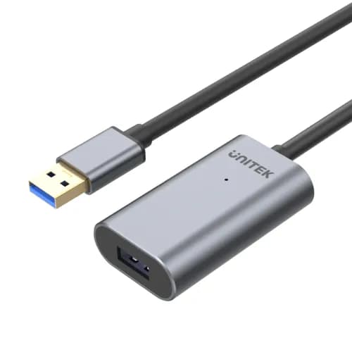 Unitek Usb Extension Cable Support Usb2.0 480Mbps External Power Port For Optional Use 10M