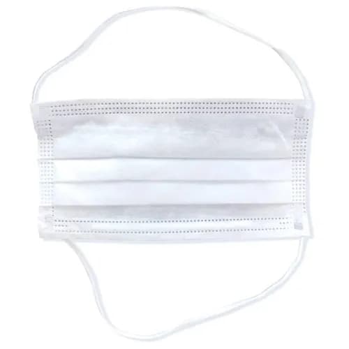 White Disposable Earloop Facemask 50's