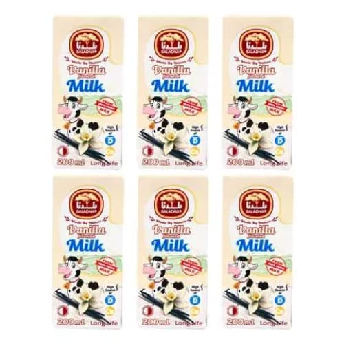 Baladna Vanilla Milk 200Ml X Pack Of 6