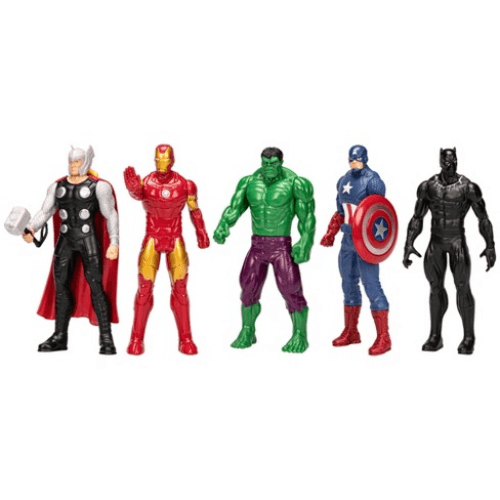 Marvel Avengers Beyond Earth's Mightiest Action Figures Set for 4+ Years 5Pcs