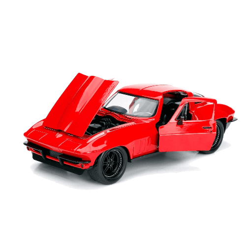 Jada Ff8 Letty'S 1966 Chevrolet Corvette Car (1:24, Red)