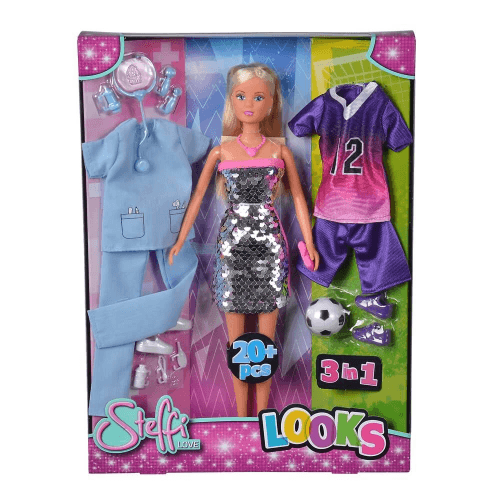 Simba Steffi Love 3-In-1 Looks Doll & Accessories (29 Cm)