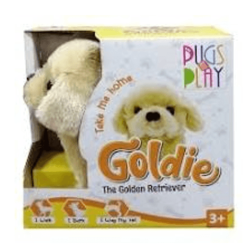 Pugs At Play Goldie The Golden Retriever Toy Dog