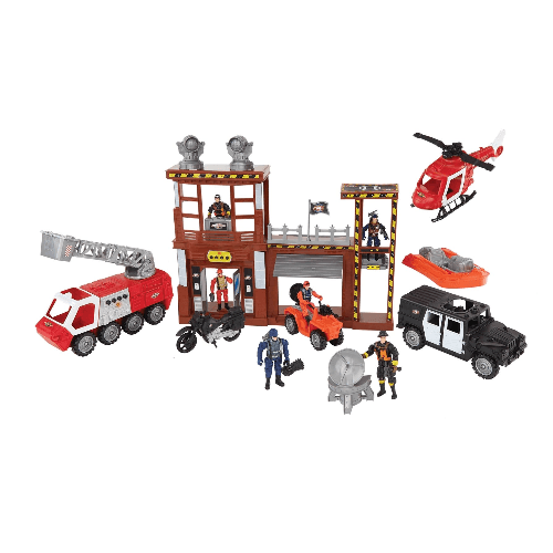 True Heroes Tactical Rescue Unit Mega Rescue Playset