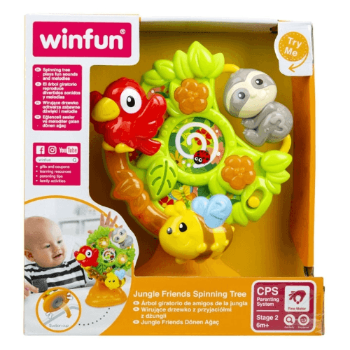 Winfun Jungle Friends Spinning Tree Toy