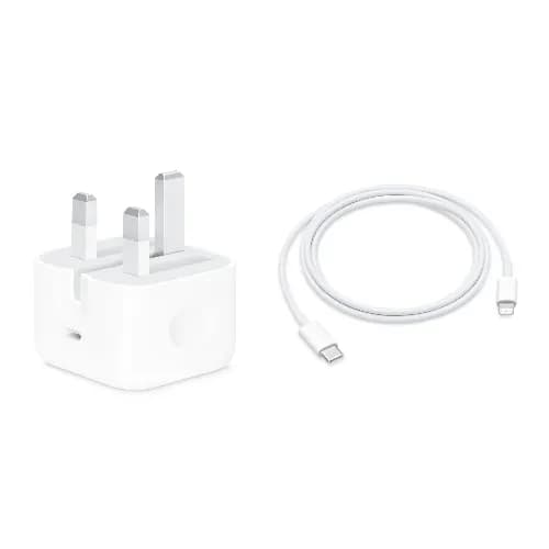 Apple 20W USB-C Power Adapter + USB-C To Lightning Cable - 1m