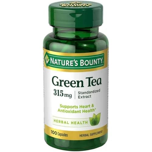 Natural Bounty Green Tea Extract 315Mg Capsules 100S