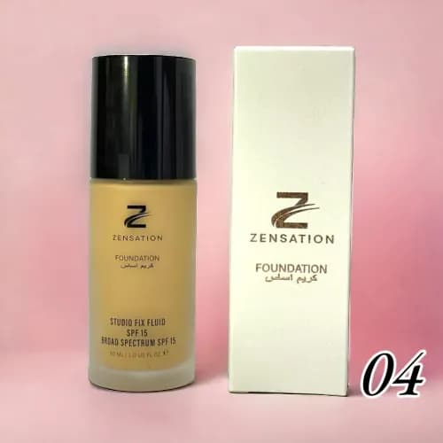 Zensation - Studio Fix Fluid Spf15 Broad Spectrum Foundation 04